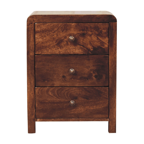 California Walnut Naya Bedside - Artisan Furniture - Flyclothing LLC