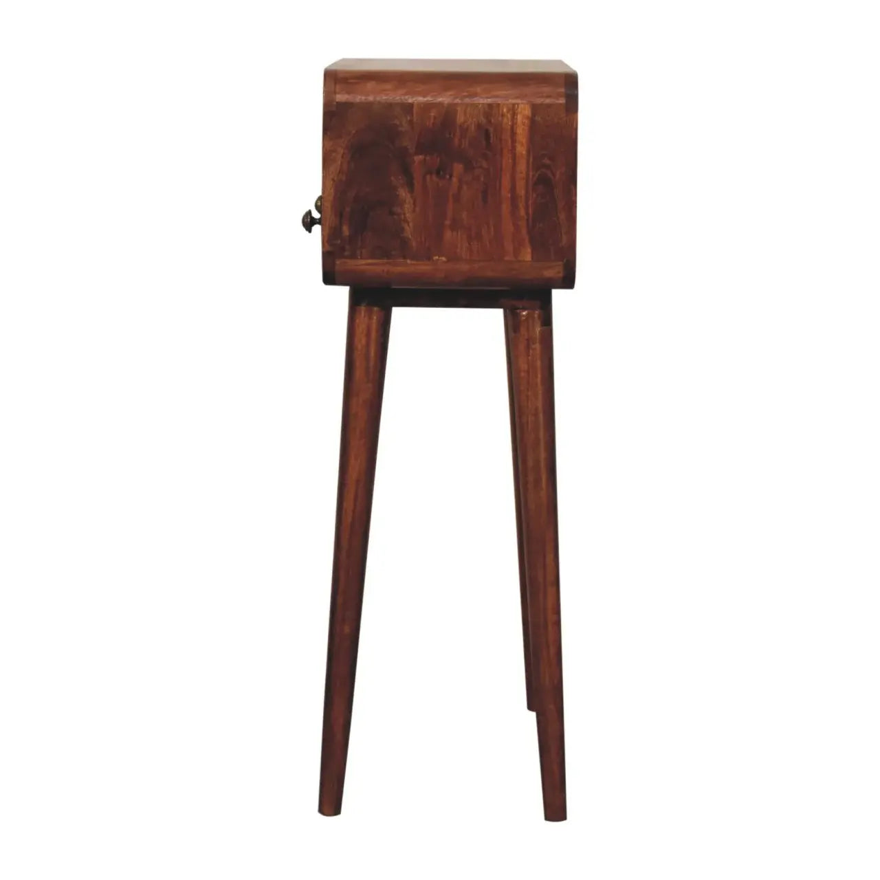 Artisan Furniture Mini Curved Honey Caramel Console Table - Artisan Furniture - Flyclothing LLC