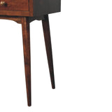 California Walnut Hallway 2 Drawer Console Table - Artisan Furniture - Flyclothing LLC