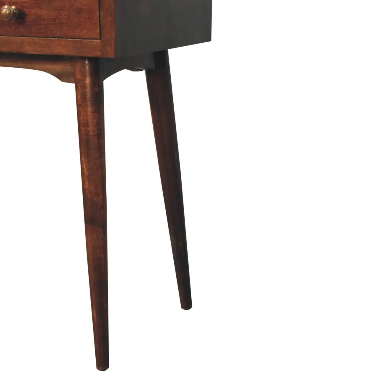 California Walnut Hallway 2 Drawer Console Table - Artisan Furniture - Flyclothing LLC