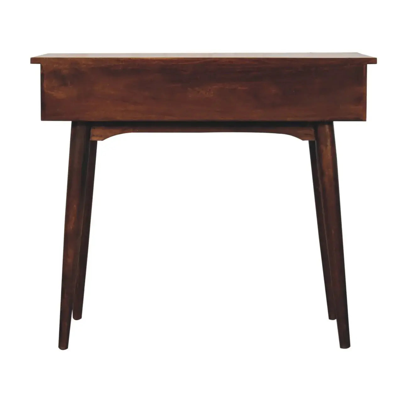 California Walnut Hallway 2 Drawer Console Table - Artisan Furniture - Flyclothing LLC