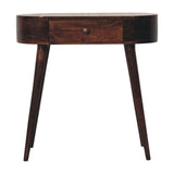Artisan Furniture Honey Caramel Rounded Small Console Table - Artisan Furniture - Flyclothing LLC