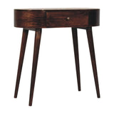 Artisan Furniture Honey Caramel Rounded Small Console Table - Artisan Furniture - Flyclothing LLC