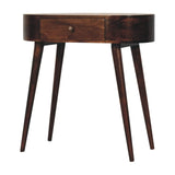 Artisan Furniture Honey Caramel Rounded Small Console Table - Artisan Furniture - Flyclothing LLC
