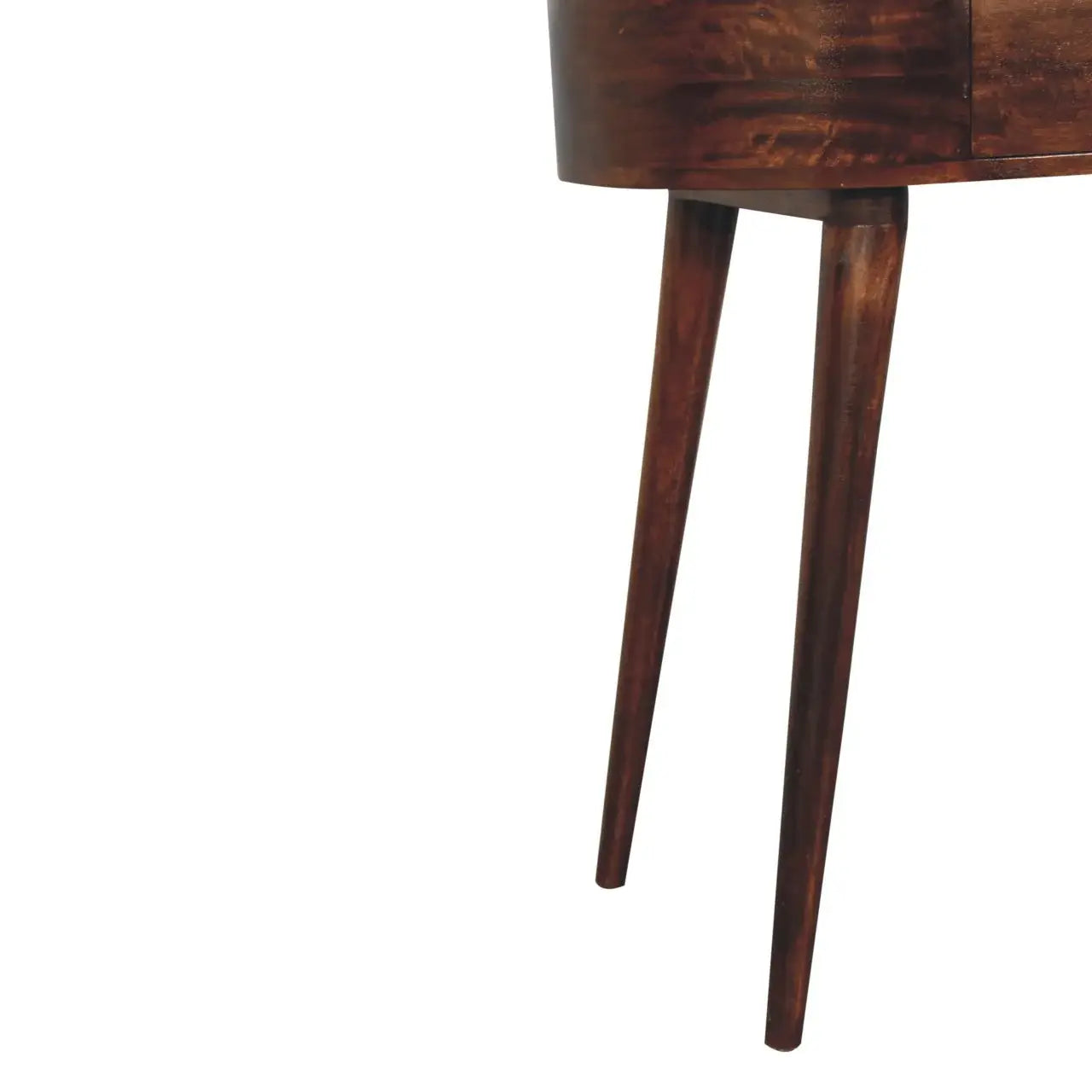 Artisan Furniture Honey Caramel Rounded Small Console Table - Artisan Furniture - Flyclothing LLC