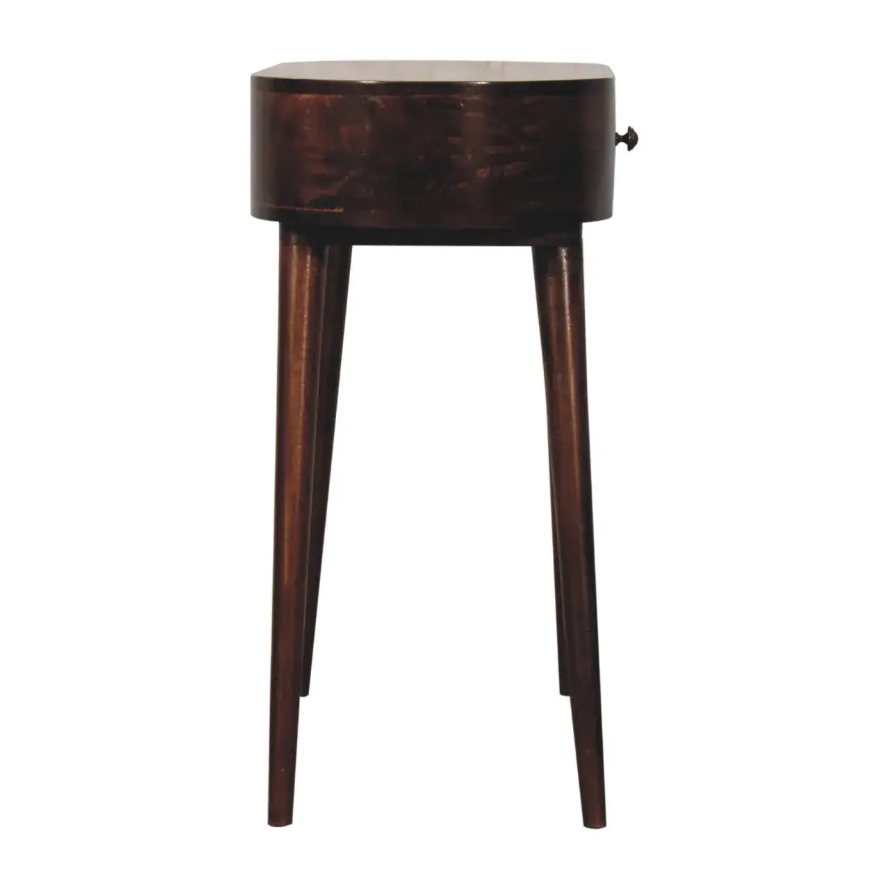 Artisan Furniture Honey Caramel Rounded Small Console Table - Artisan Furniture - Flyclothing LLC