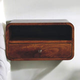 Artisan Large Chestnut Curve Upper Slot Floating Bedside - Artisan Furniture - Flyclothing LLC