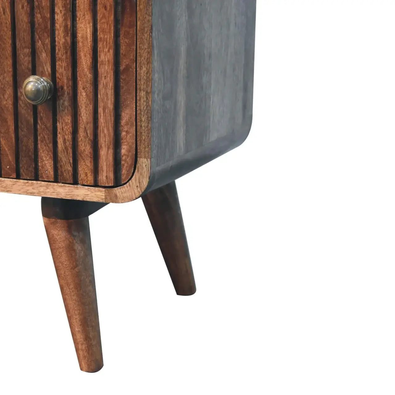 Honey Caramel T-bar Ridged Chest - Artisan Furniture - Flyclothing LLC
