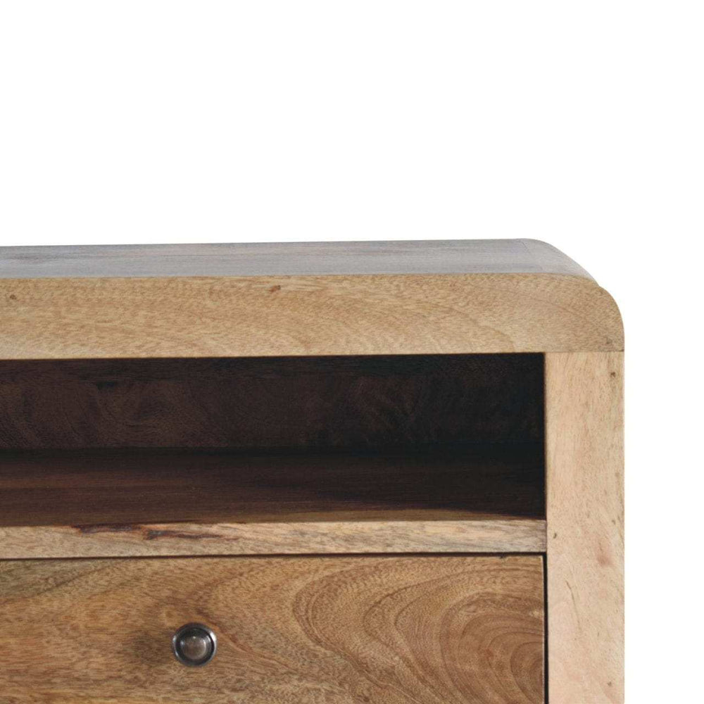 Artisan Chunky Oak-ish Floating Bedside - Artisan Furniture - Flyclothing LLC