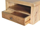 Artisan Chunky Oak-ish Floating Bedside - Artisan Furniture - Flyclothing LLC