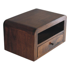 Artisan Chunky Chestnut Floating Bedside - Artisan Furniture