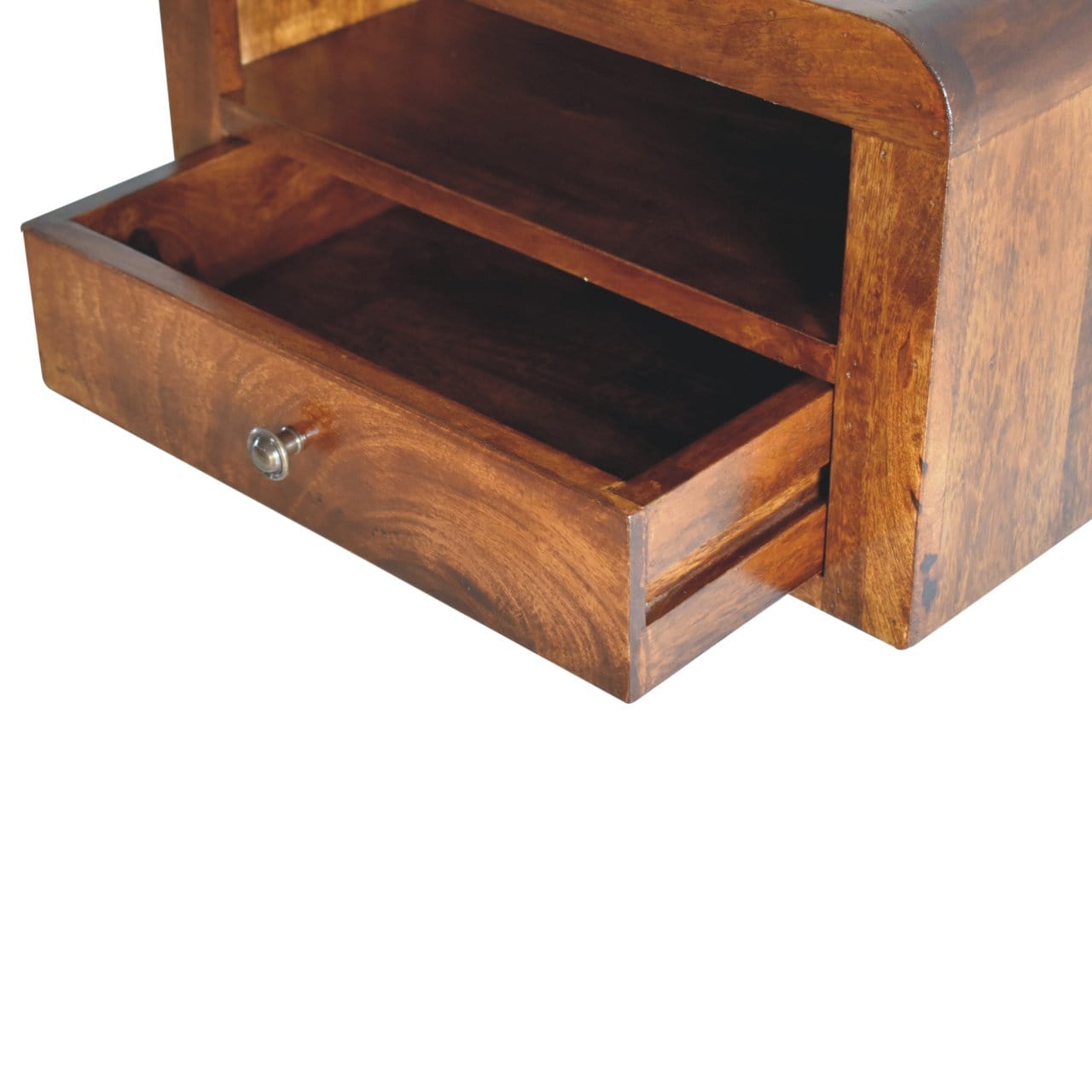 Artisan Chunky Chestnut Floating Bedside - Artisan Furniture