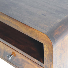 Artisan Chunky Chestnut Floating Bedside - Artisan Furniture