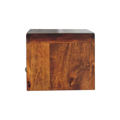 Artisan Chunky Chestnut Floating Bedside - Artisan Furniture