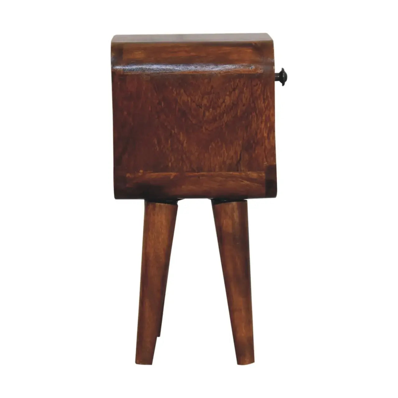 Extra Mini Chestnut Curve Lower Bedside - Artisan Furniture - Flyclothing LLC