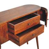 Grove Chestnut Console Table - Artisan Furniture - Flyclothing LLC