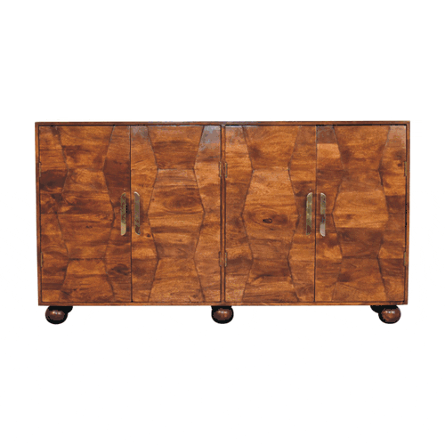 Wavecrest Chestnut Cabinet - Artisan Furniture - Flyclothing LLC