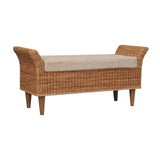 Riviera Woven Bench - Artisan Furniture