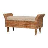 Riviera Woven Bench - Artisan Furniture