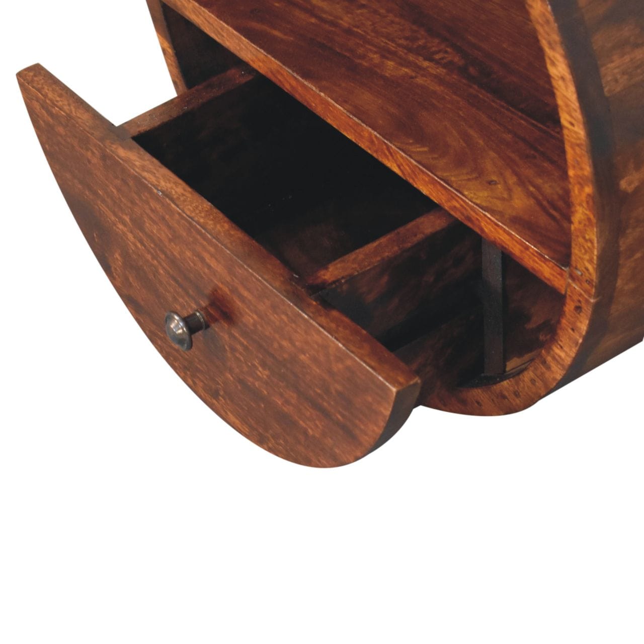 Artisan Furniture Floating Circle Chestnut Bedside