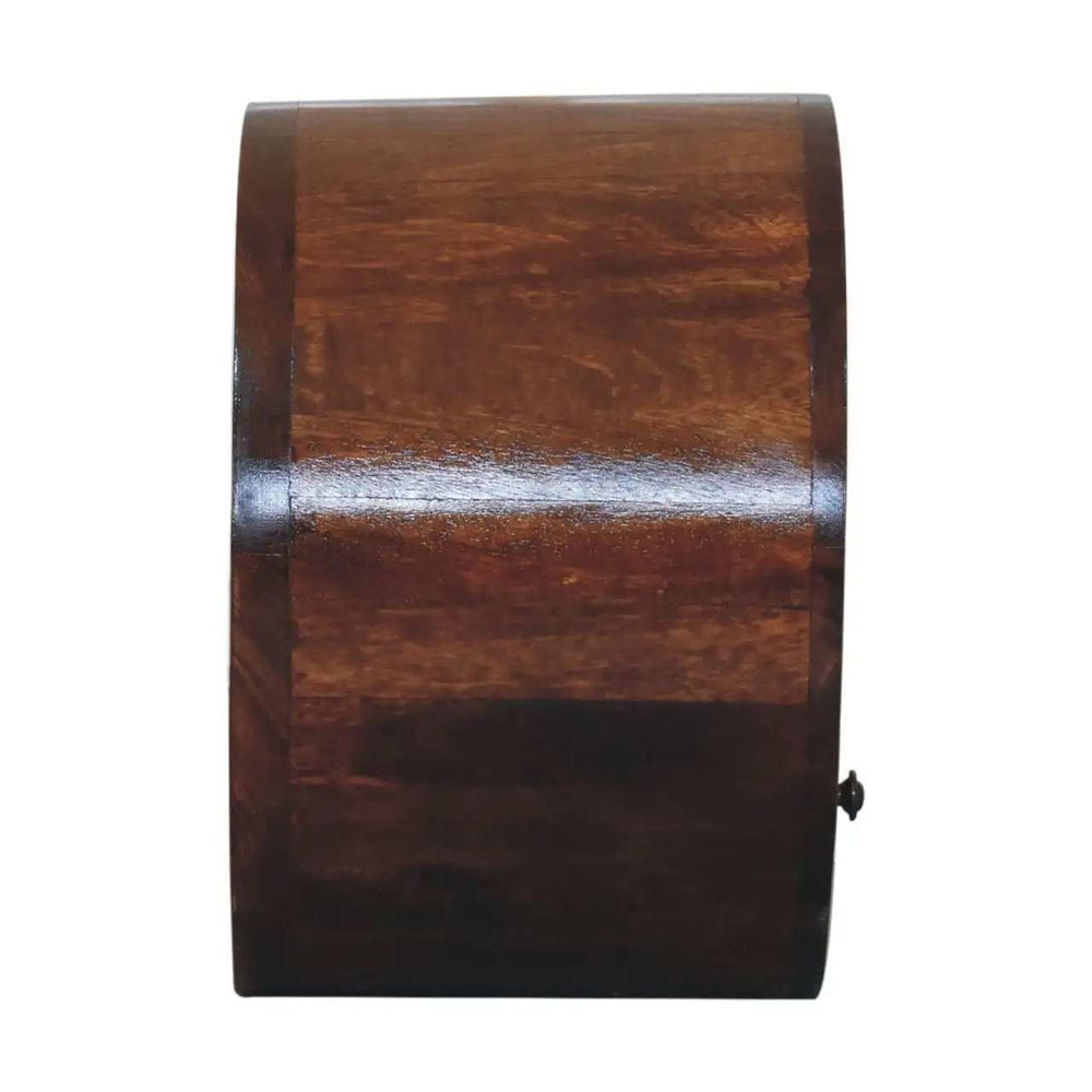 Artisan Furniture Floating Circle Chestnut Bedside - Artisan Furniture - Flyclothing LLC