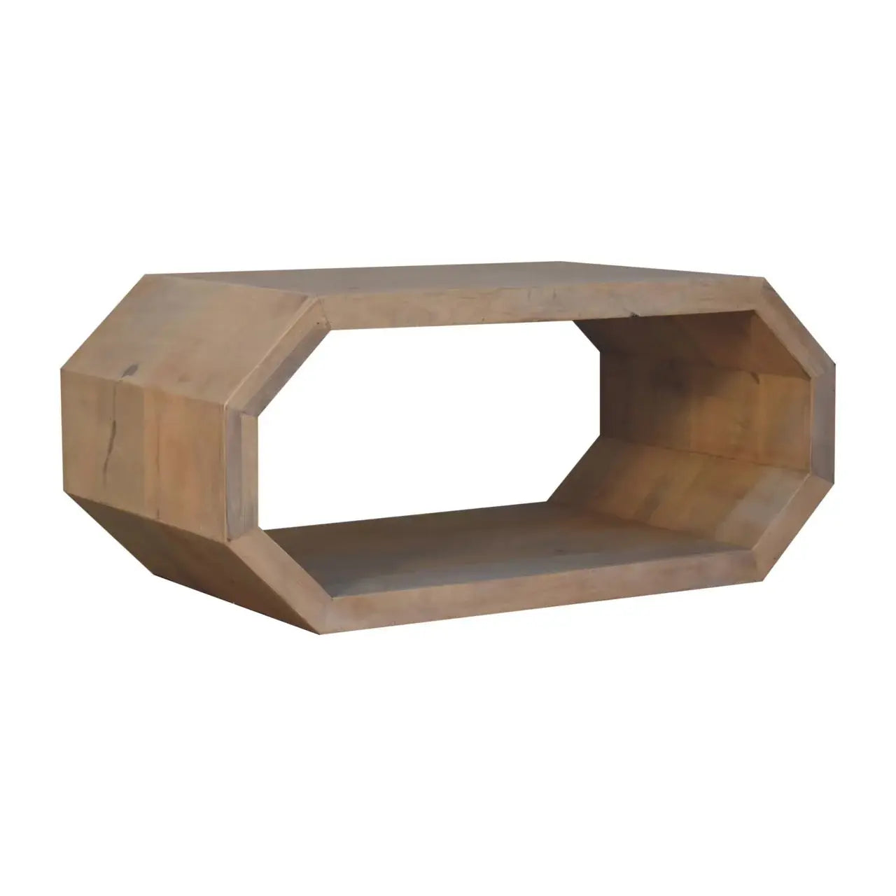 Hexagonal Marble Coffee Table - Artisan Furniture - Flyclothing LLC