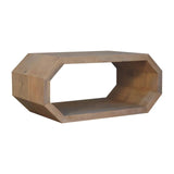 Hexagonal Marble Coffee Table - Artisan Furniture - Flyclothing LLC