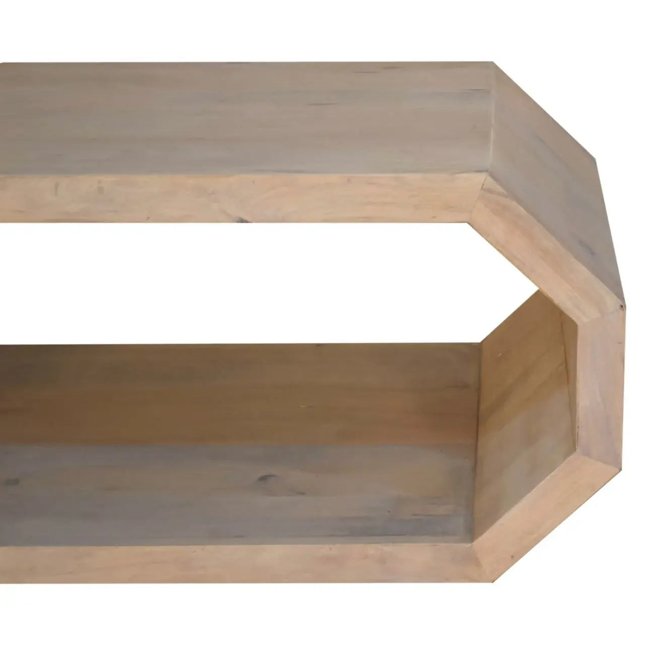 Hexagonal Marble Coffee Table - Artisan Furniture - Flyclothing LLC