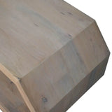 Hexagonal Marble Coffee Table - Artisan Furniture - Flyclothing LLC