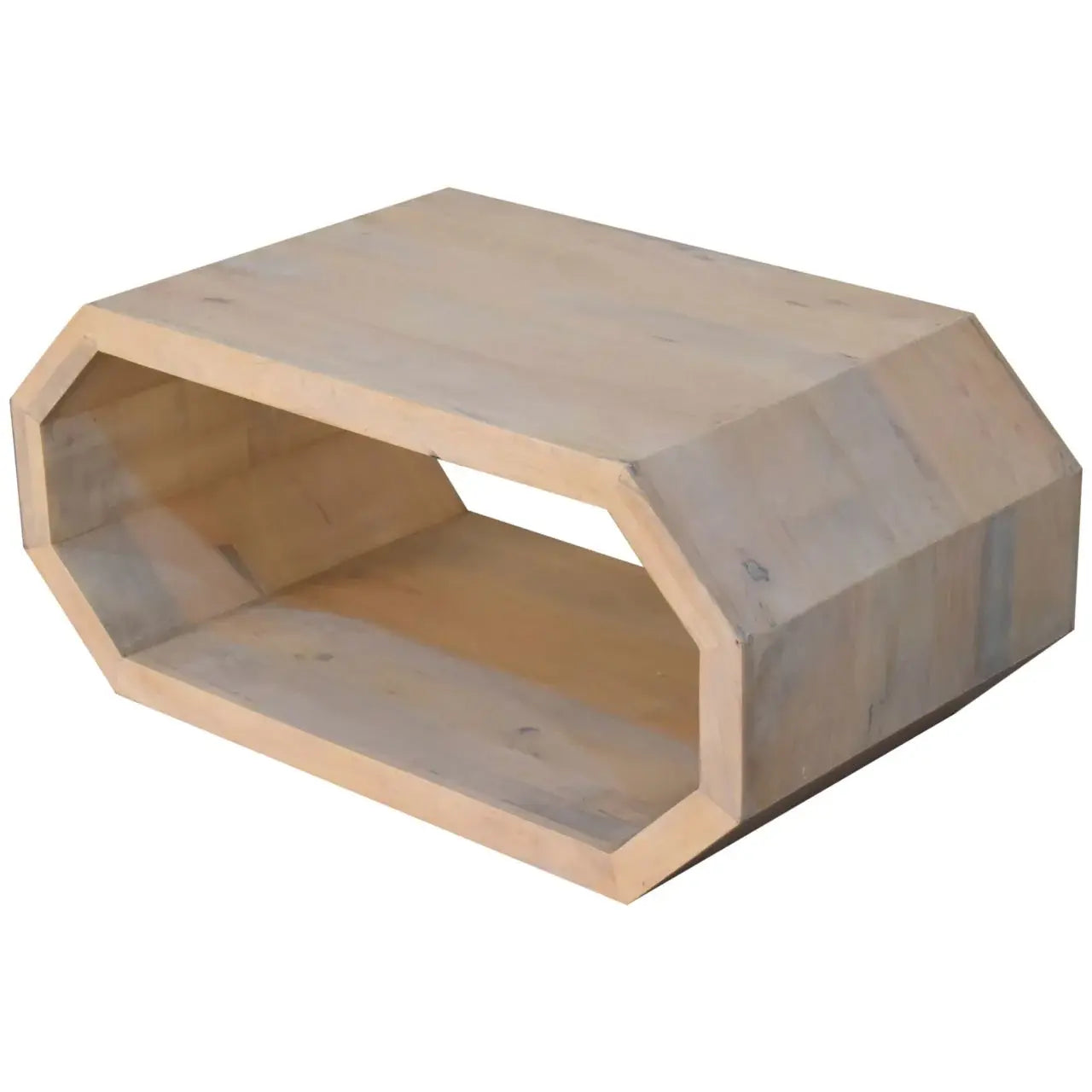 Hexagonal Marble Coffee Table - Artisan Furniture - Flyclothing LLC
