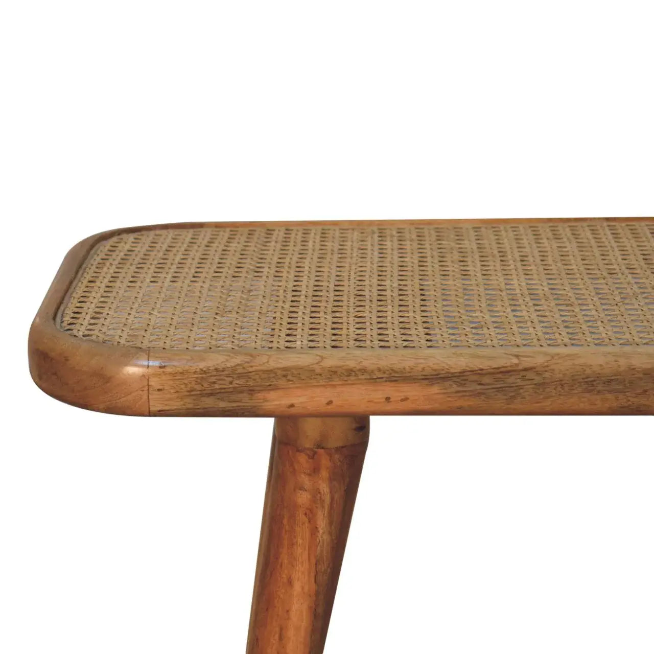 Larissa Rattan Bench - Artisan Furniture - Flyclothing LLC