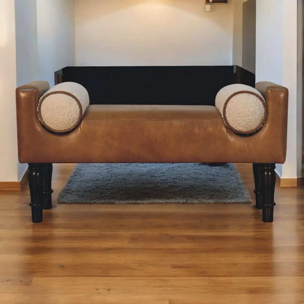Chester Buffalo Bench - Artisan Furniture - Flyclothing LLC