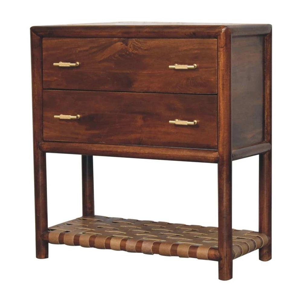 Artisan Furniture Regency Woven 2-Drawer Nightstand - Artisan Furniture - Flyclothing LLC