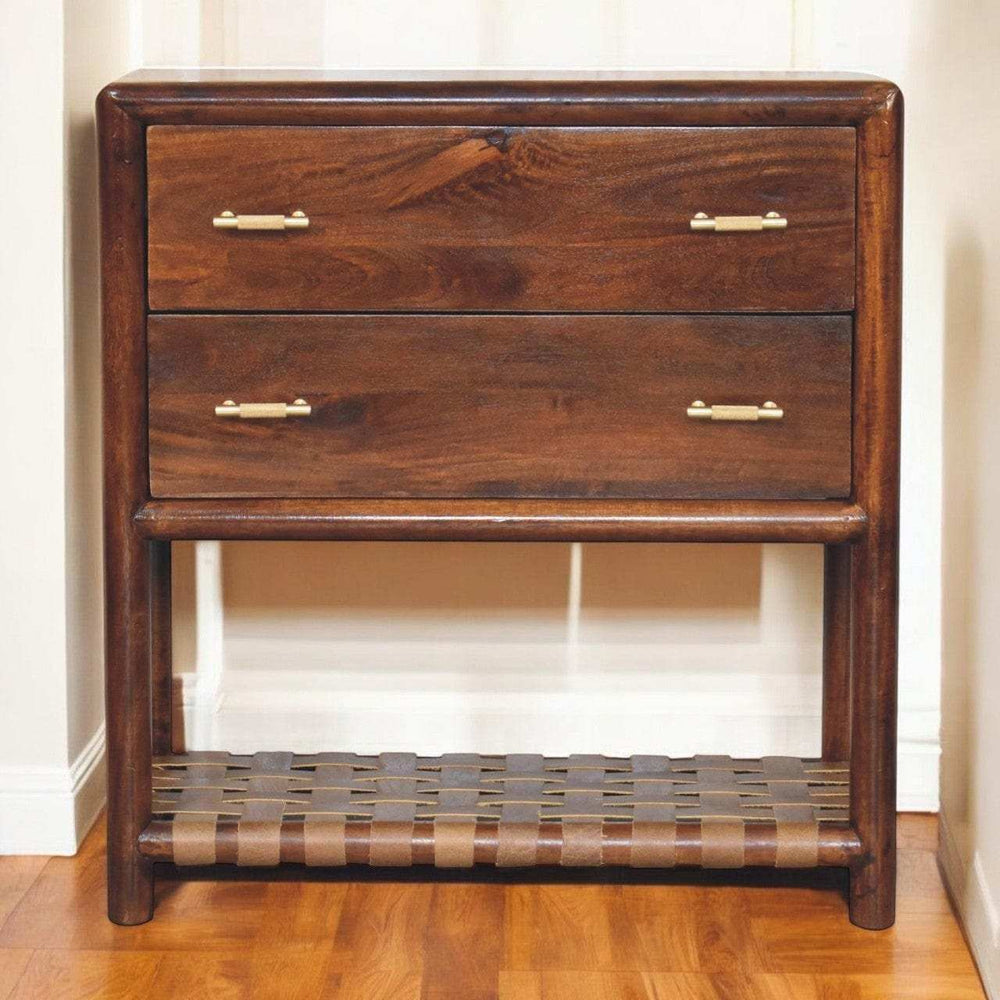 Artisan Furniture Regency Woven 2-Drawer Nightstand - Artisan Furniture - Flyclothing LLC