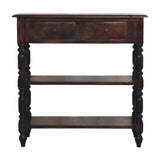 Artisan Furniture Turned legs Cherry Side Table - Artisan Furniture