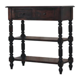 Artisan Furniture Turned legs Cherry Side Table - Artisan Furniture