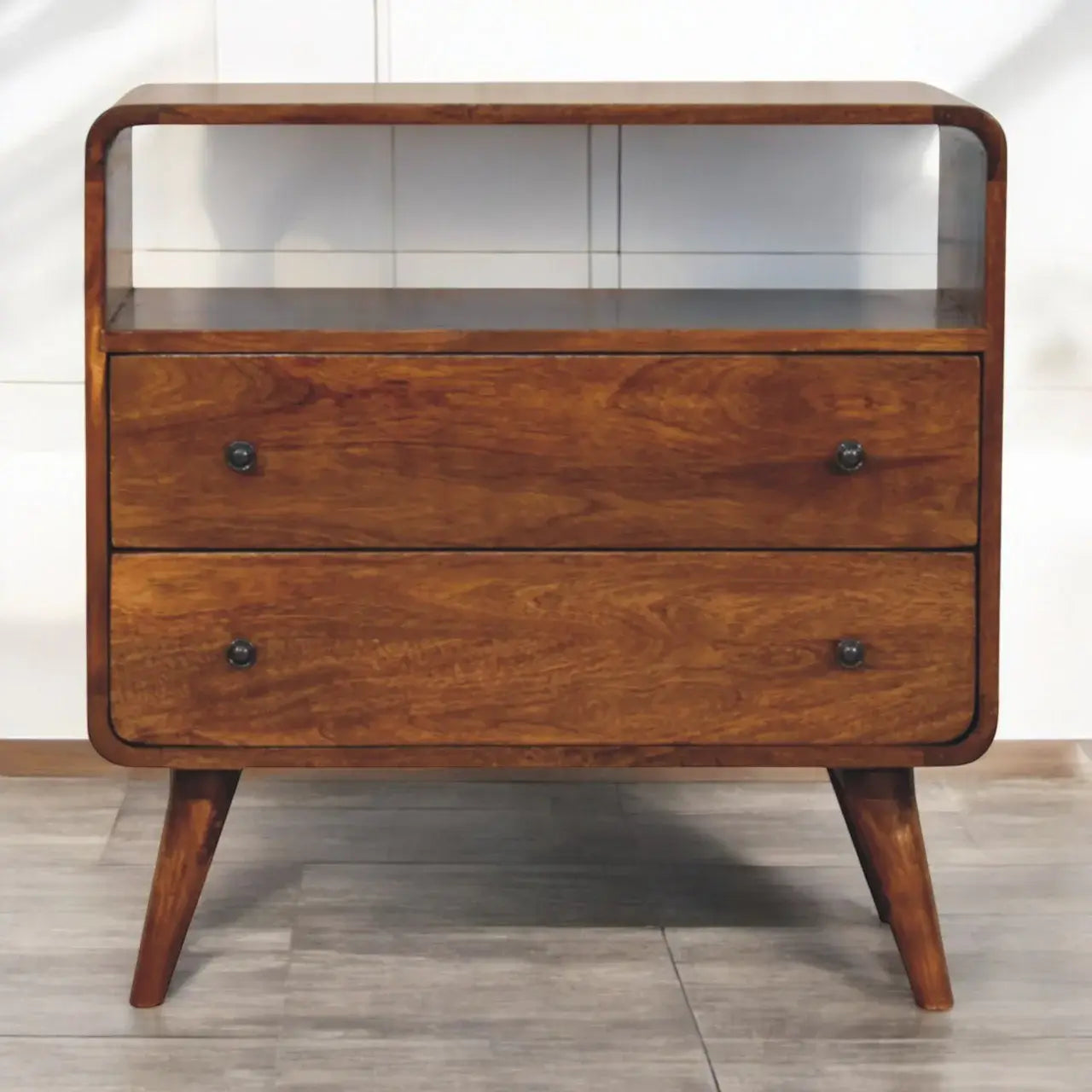 Artisan Furniture Curved Nordic Charm Console - Artisan Furniture - Flyclothing LLC