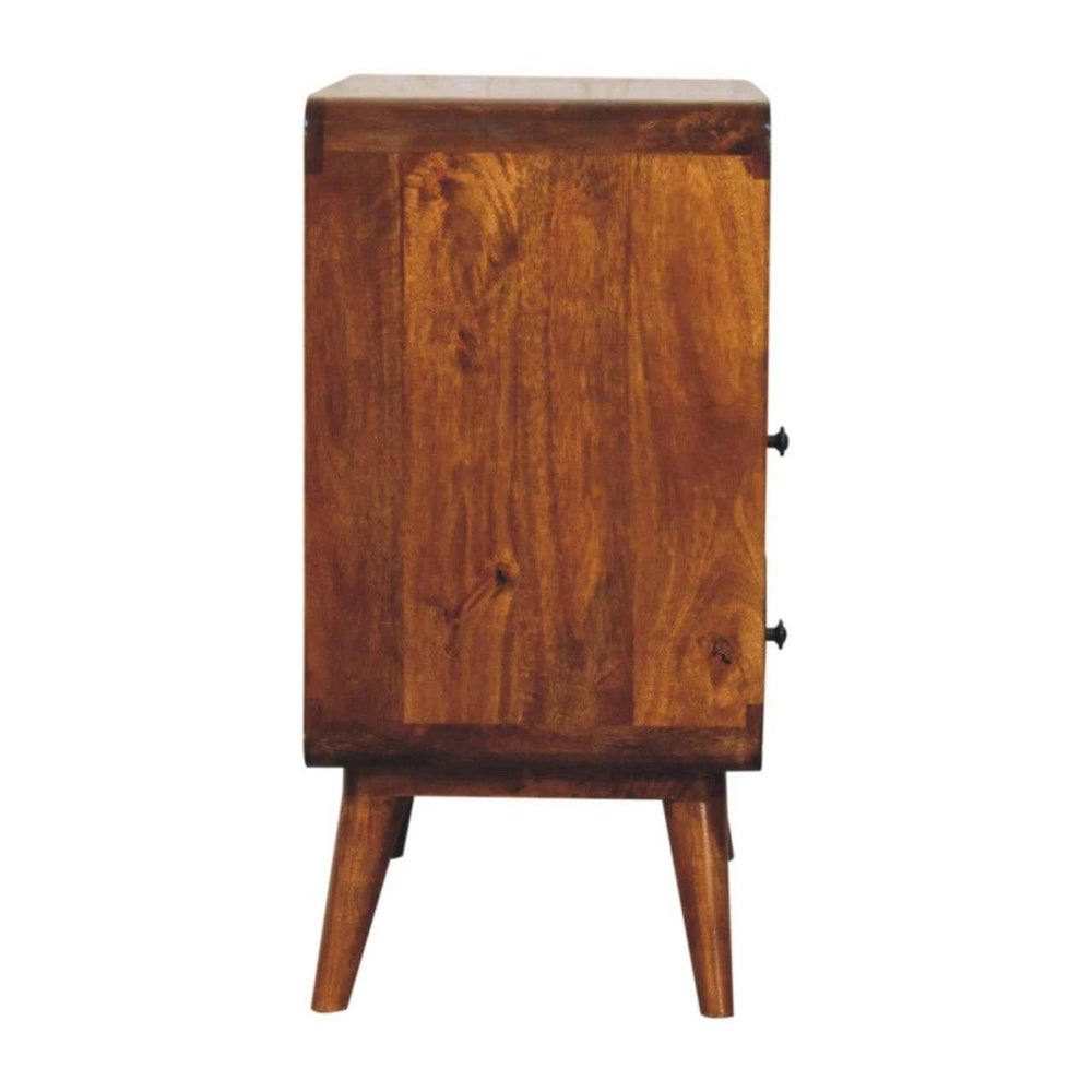 Artisan Furniture Curved Nordic Charm Console - Artisan Furniture - Flyclothing LLC