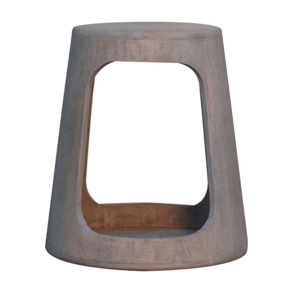 Artisan Furniture Acid Wash Open Side Table - Artisan Furniture - Flyclothing LLC