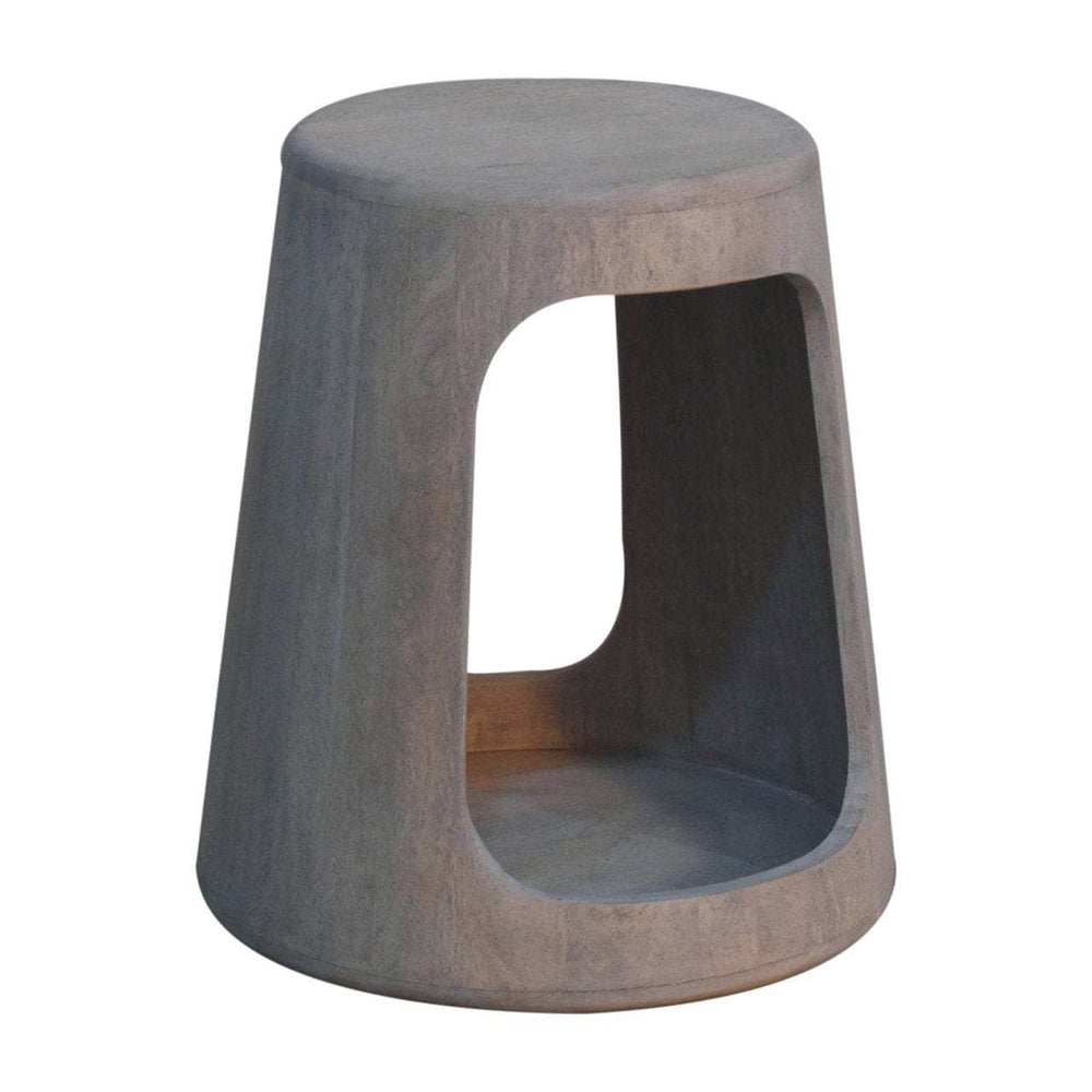Artisan Furniture Acid Wash Open Side Table - Artisan Furniture - Flyclothing LLC