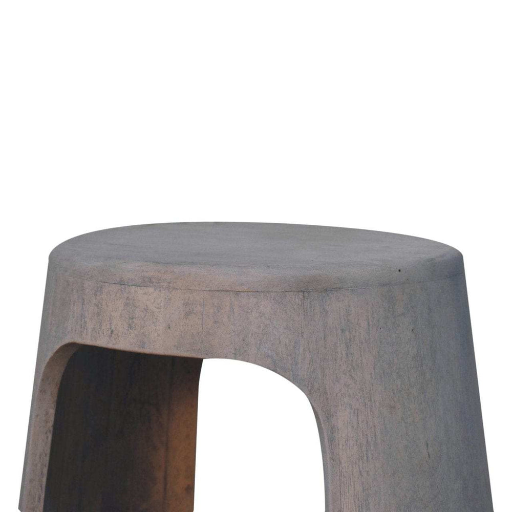 Artisan Furniture Acid Wash Open Side Table - Artisan Furniture - Flyclothing LLC