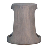 Artisan Furniture Acid Wash Open Side Table - Artisan Furniture - Flyclothing LLC