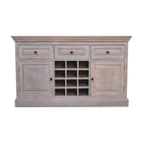 Acid Wash Wine Storage Unit - Artisan Furniture - Flyclothing LLC