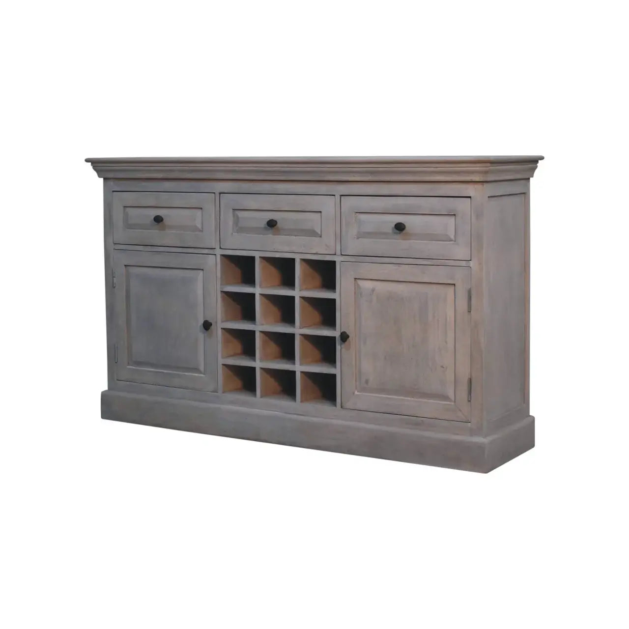 Acid Wash Wine Storage Unit - Artisan Furniture - Flyclothing LLC