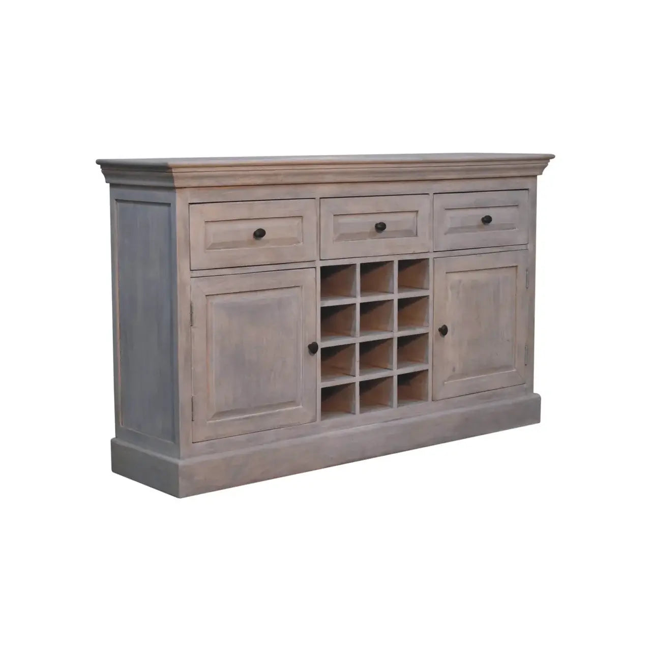 Acid Wash Wine Storage Unit - Artisan Furniture - Flyclothing LLC