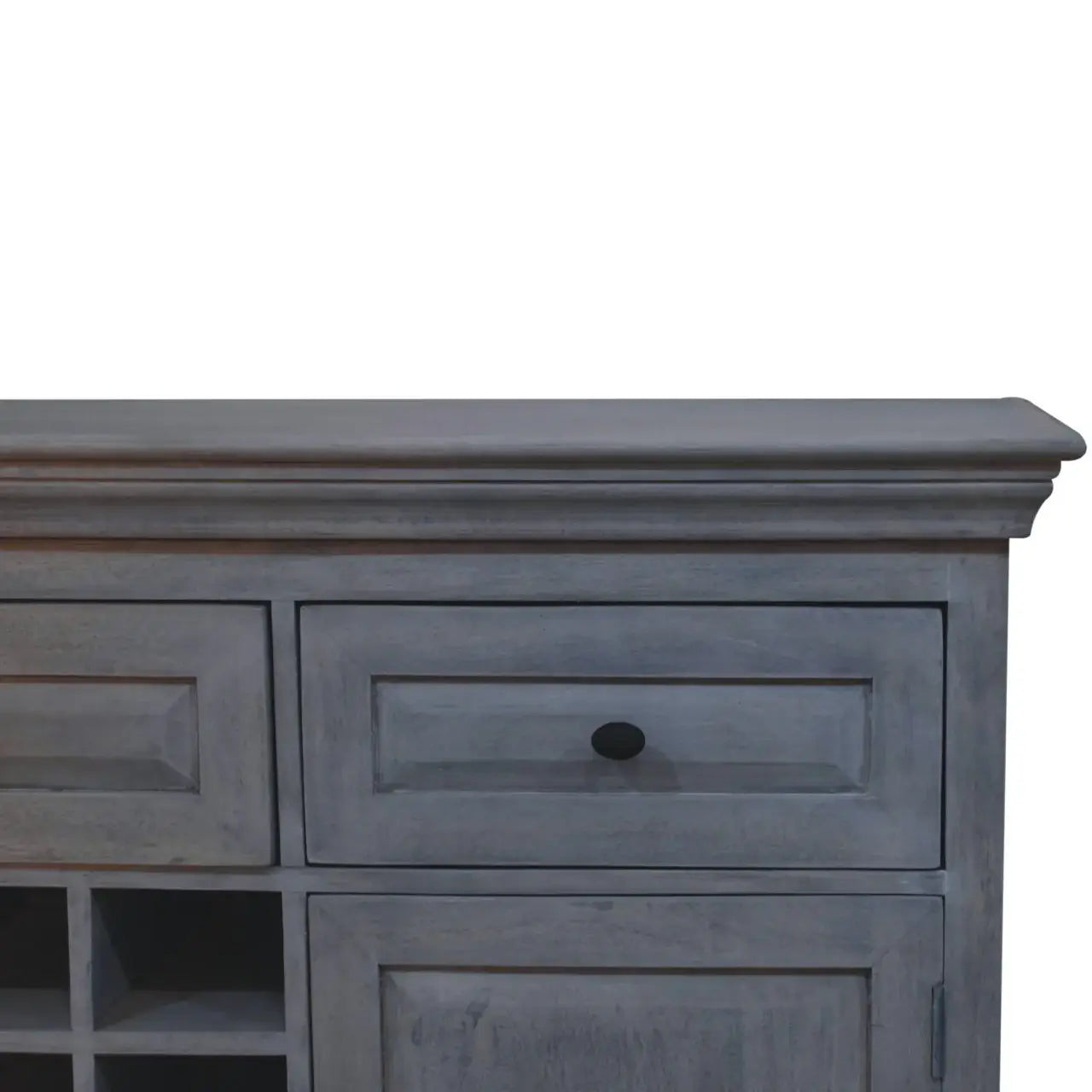 Acid Wash Wine Storage Unit - Artisan Furniture - Flyclothing LLC
