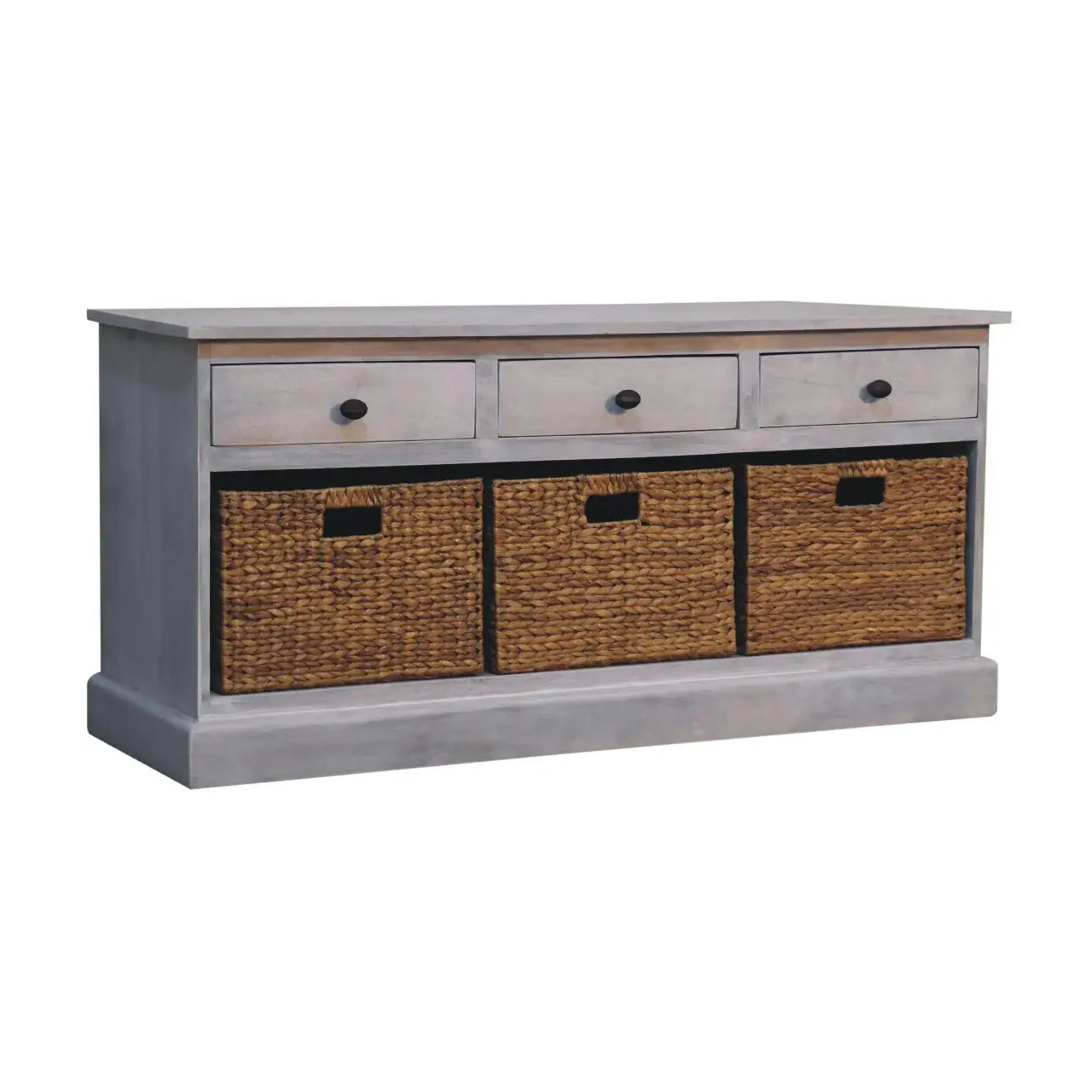 Acid Wash Basket Storage Cabinet - Artisan Furniture - Flyclothing LLC