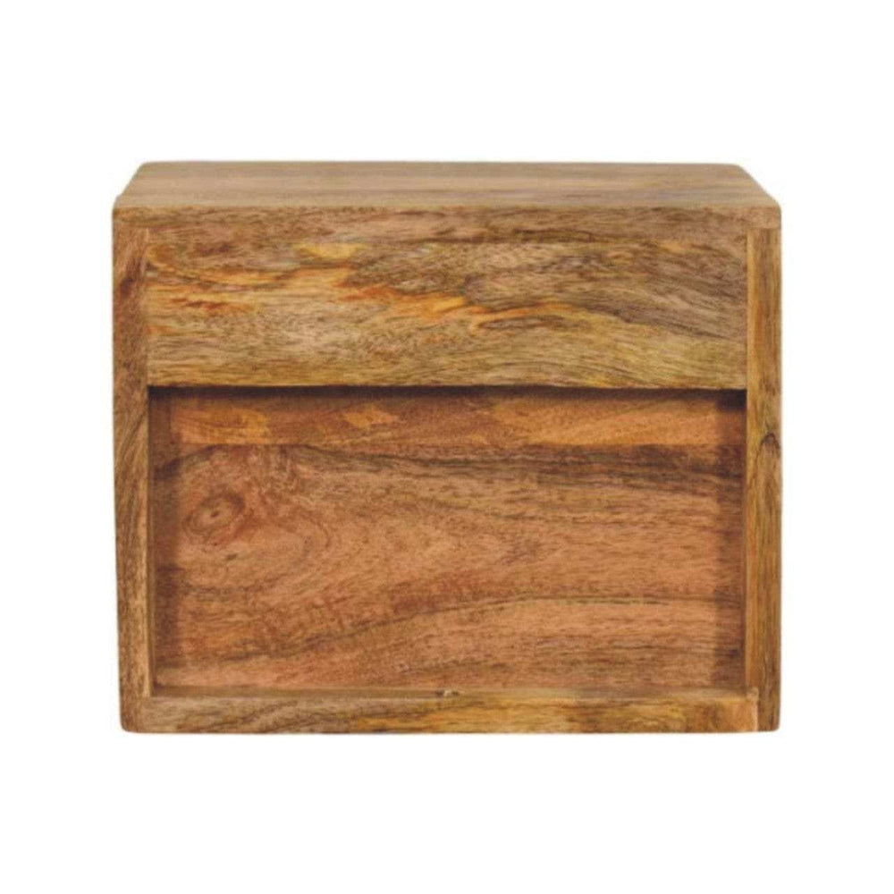 Artisan Furniture Solis 1-Drawer Oak-ish Wall Mounted Nightstand - Artisan Furniture - Flyclothing LLC