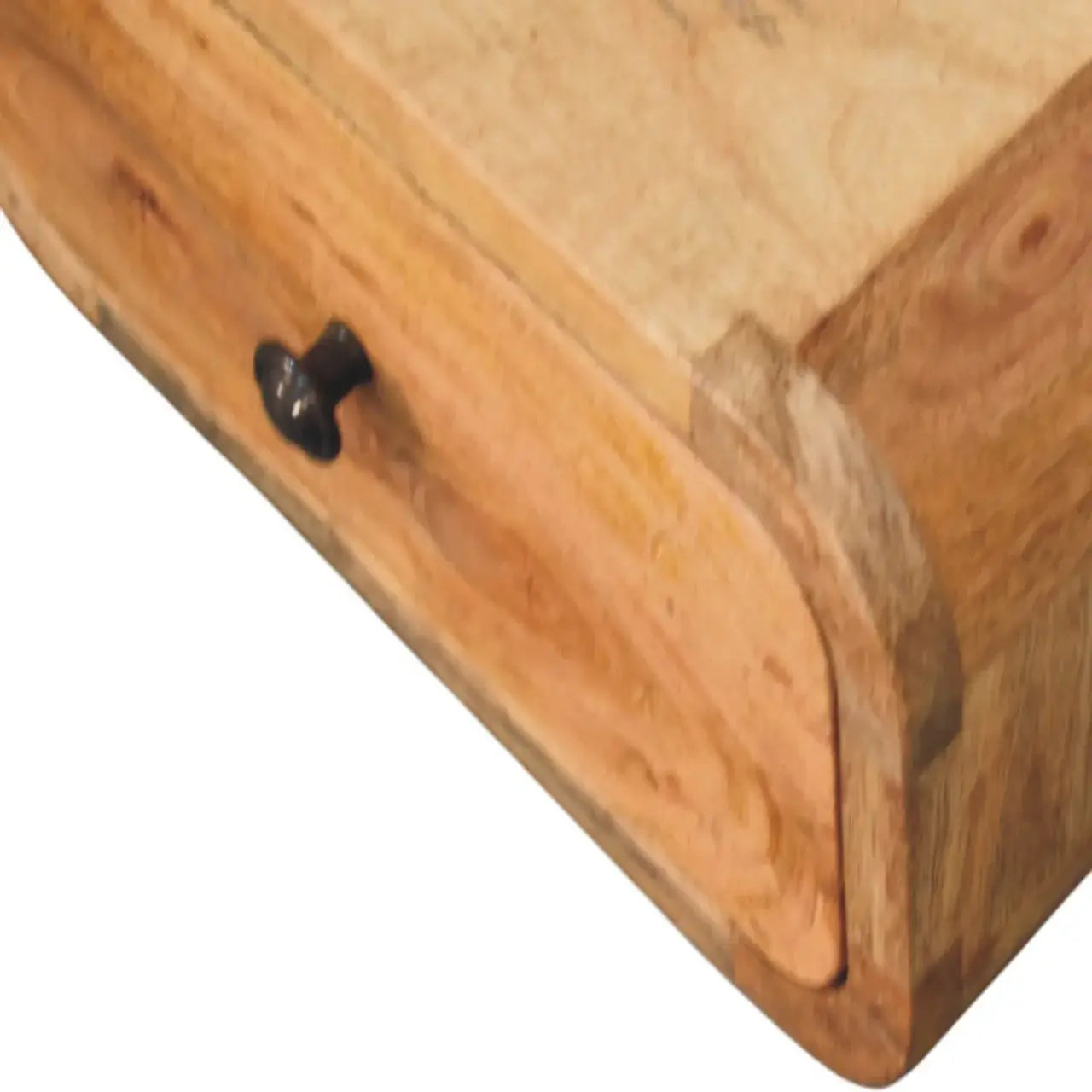 Avora Mini Wall-Mounted Oak-ish 1 Drawer Nightstand - Artisan Furniture - Flyclothing LLC