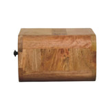 Avora Mini Wall-Mounted Oak-ish 1 Drawer Nightstand - Artisan Furniture - Flyclothing LLC